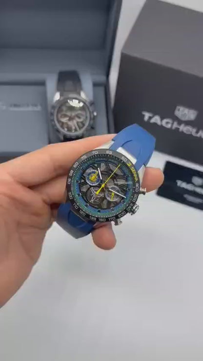 Tag Heuer Carrera Tourbillon x Senna Limited 500