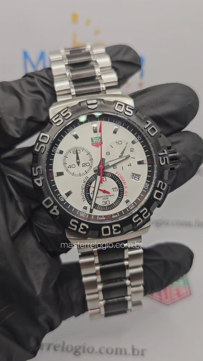 Tag Heuer F1 Cah1111 Cronógrafo 41mm