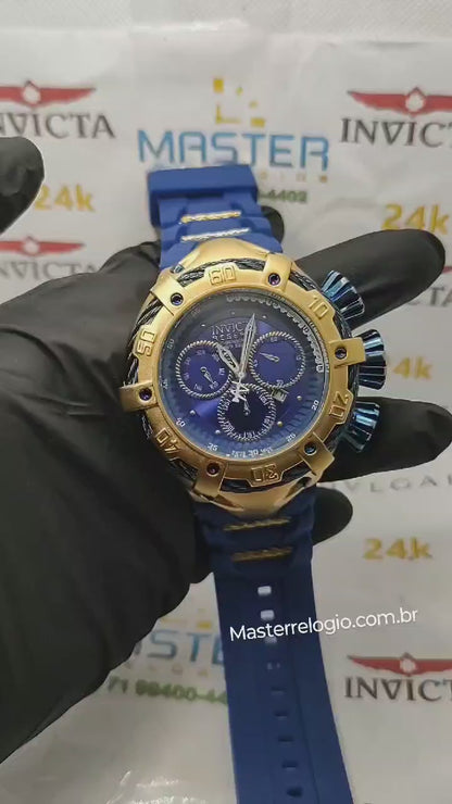 Invicta Thunderbolt Pulseira borracha AA