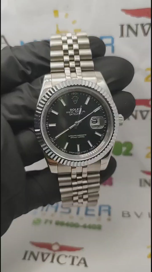 Rollex Date Just Prata 40mm