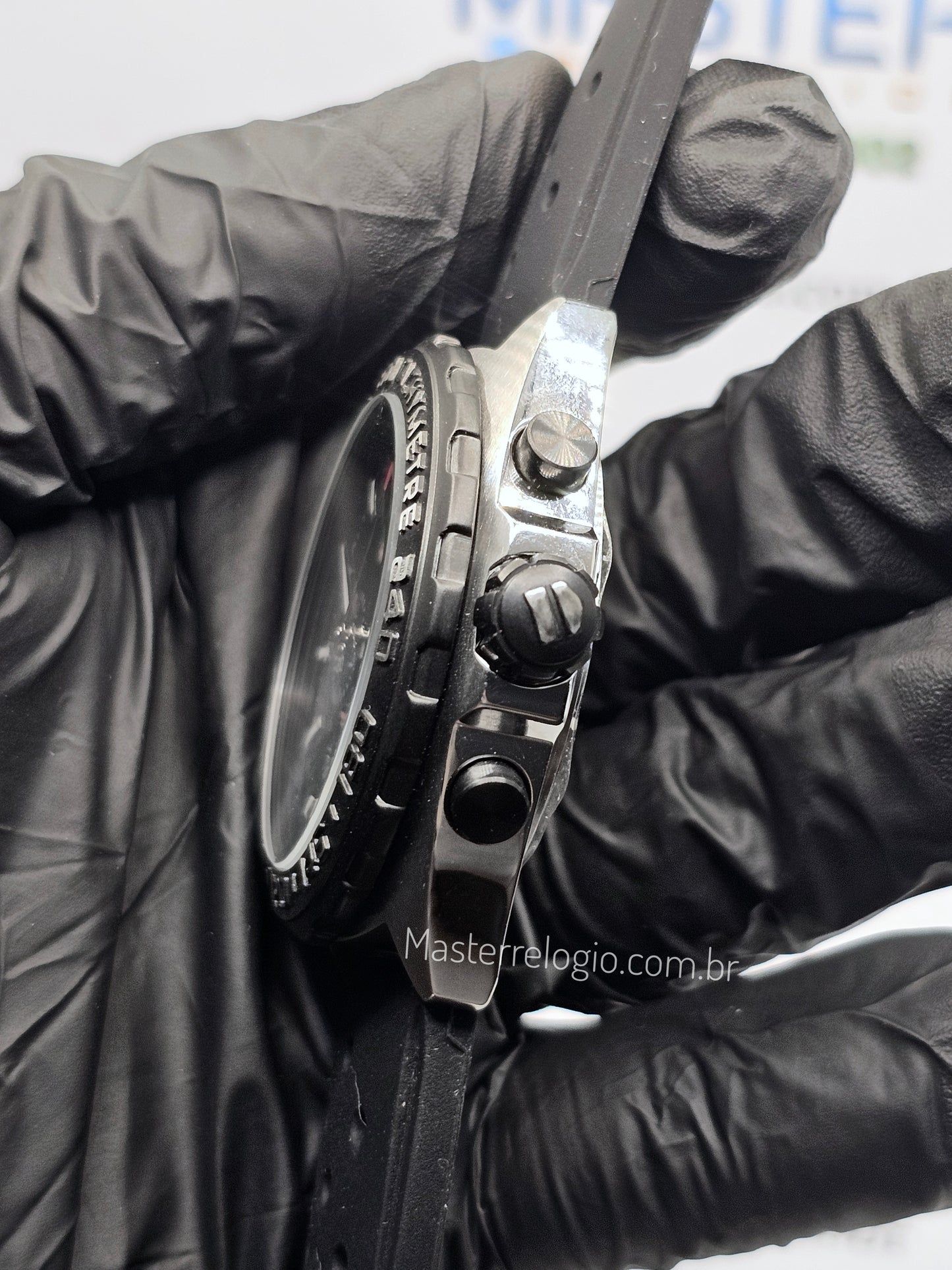 Tag Heuer F1 Cronógrafo pulseira borracha