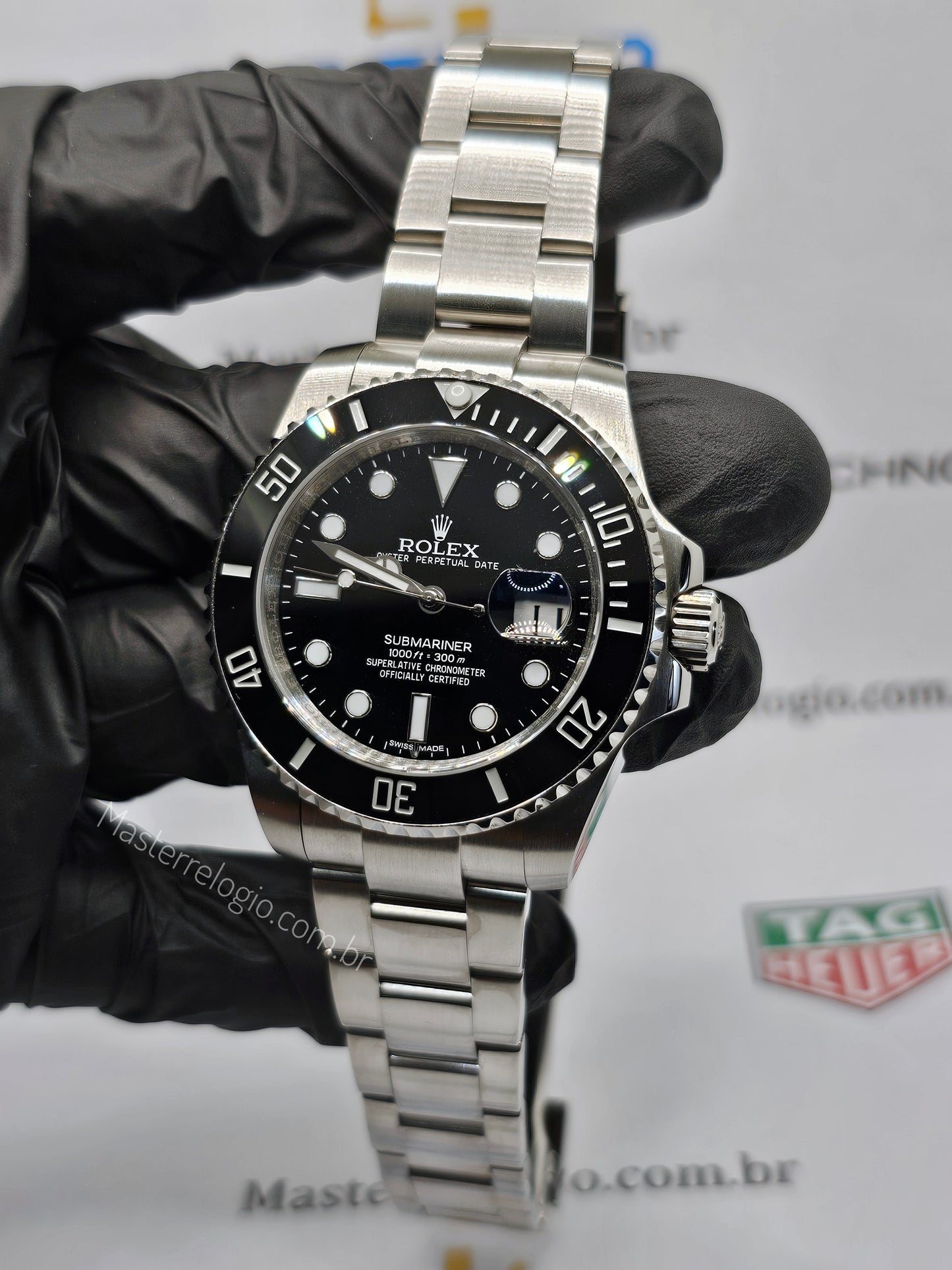 Rolex Submariner BASE ETA 126610LN + caixa completa
