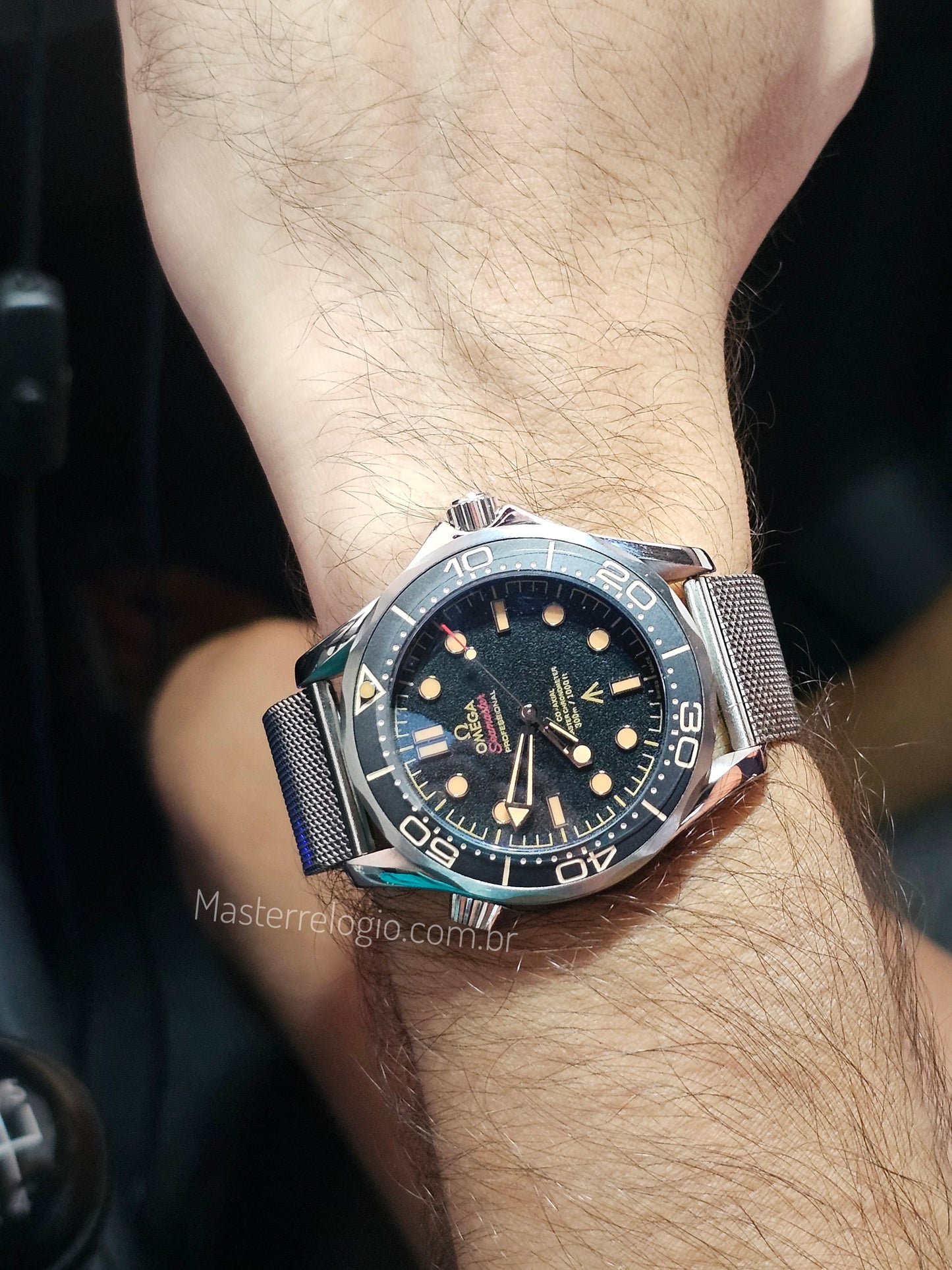 Ômega Seamaster 007 + pulseira extra 40mm