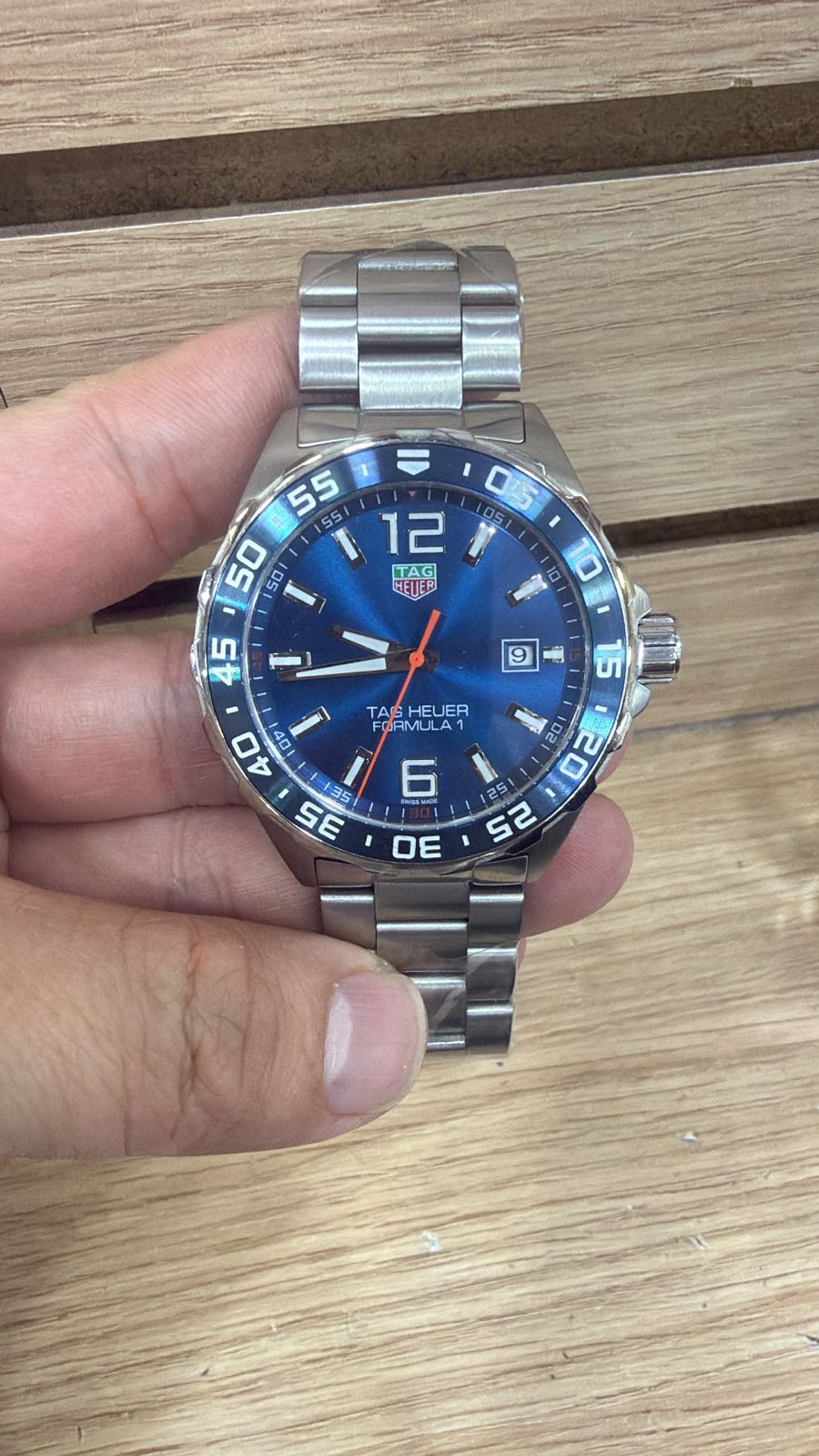 Tag Heuer F1 Date 43mm Azul