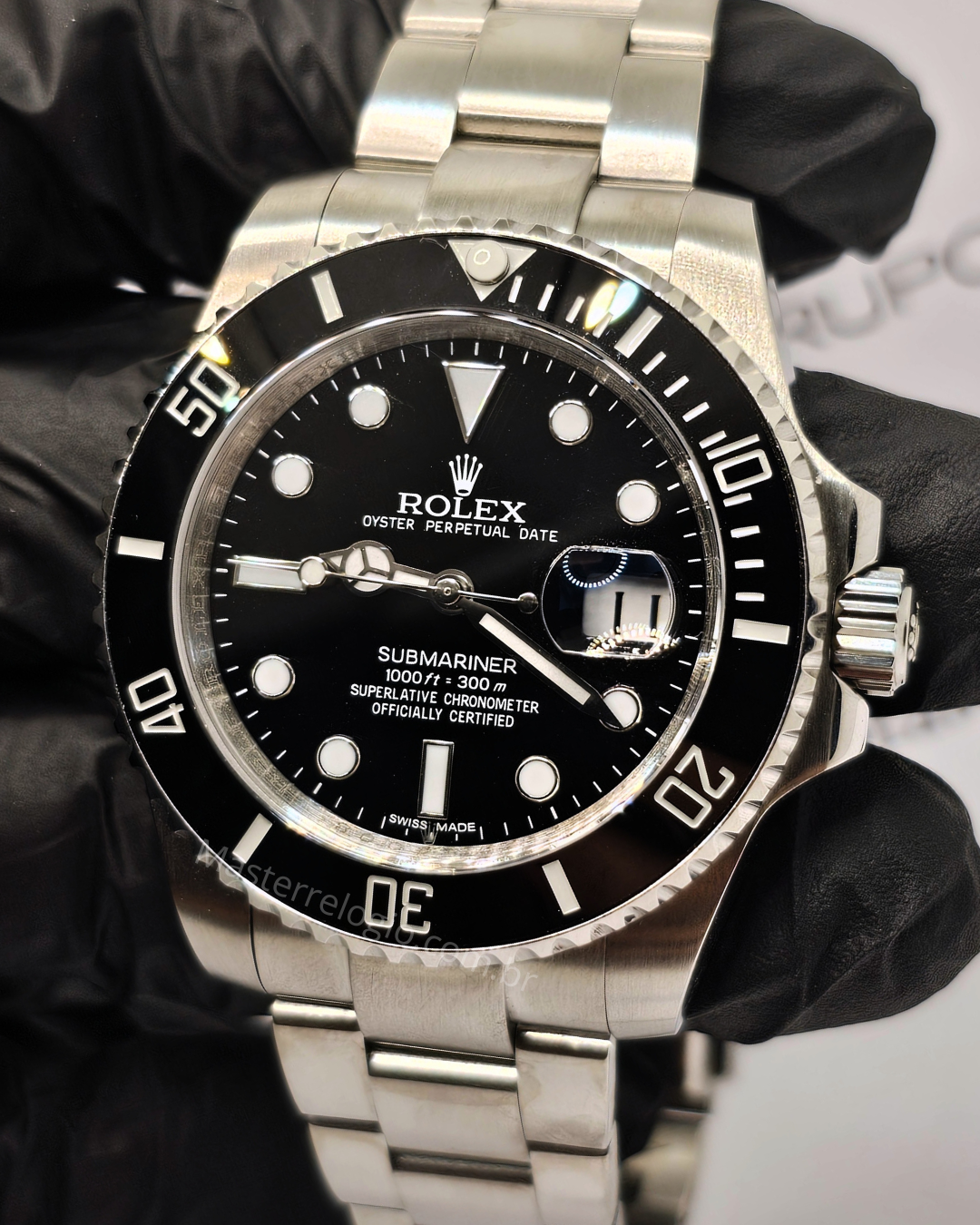 Rolex Submariner BASE ETA 126610LN + caixa completa