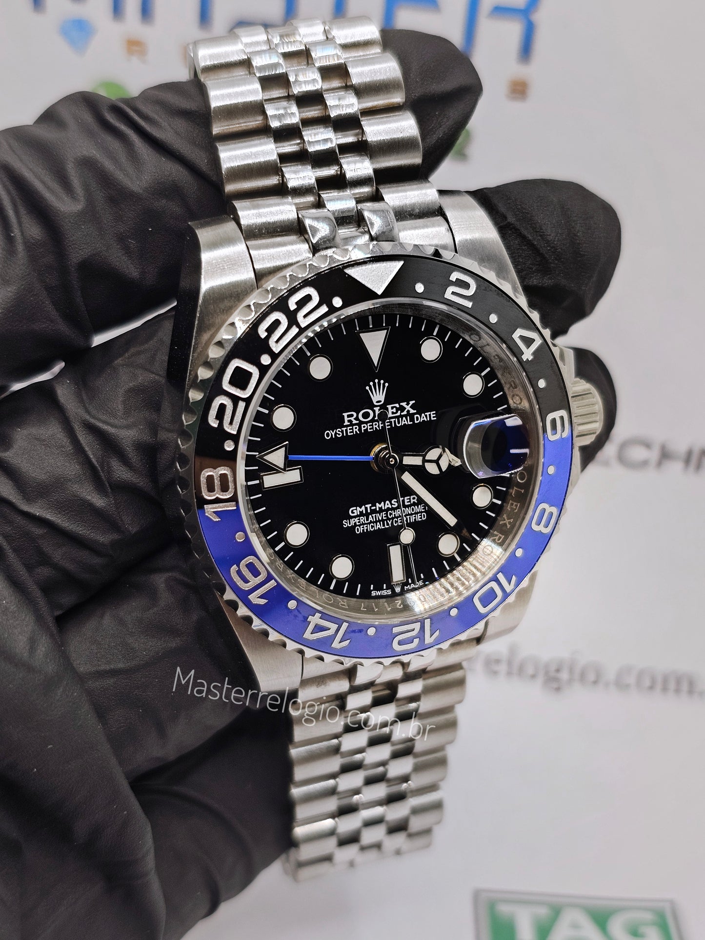 Rolex Gmt-Master II batman base eta 126710BLNR