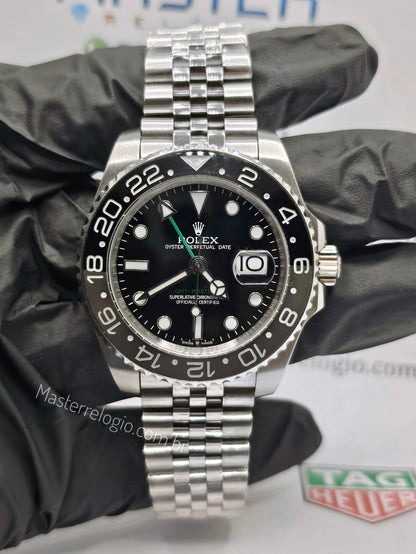 Rolex Gmt Master II base eta Bruce Wayne 40mm 126710GRNR