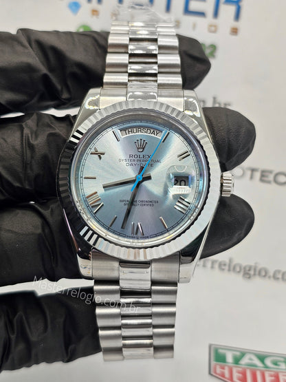 Rolex Day-Date 40mm Azul Tiffany