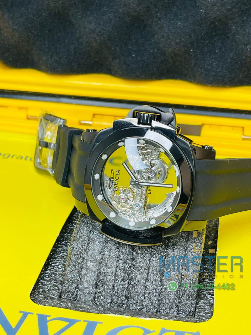 Invicta Transparente Pulseira Borracha Coalition Force