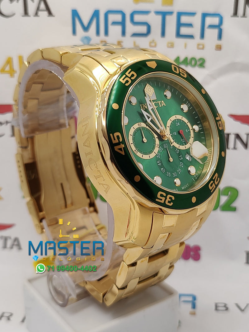 Invicta Pro Diver verde