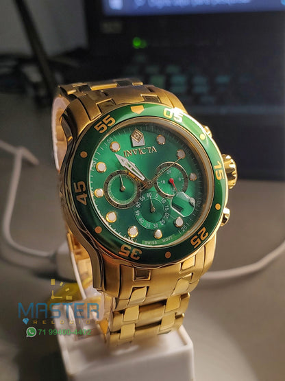 Invicta Pro Diver verde