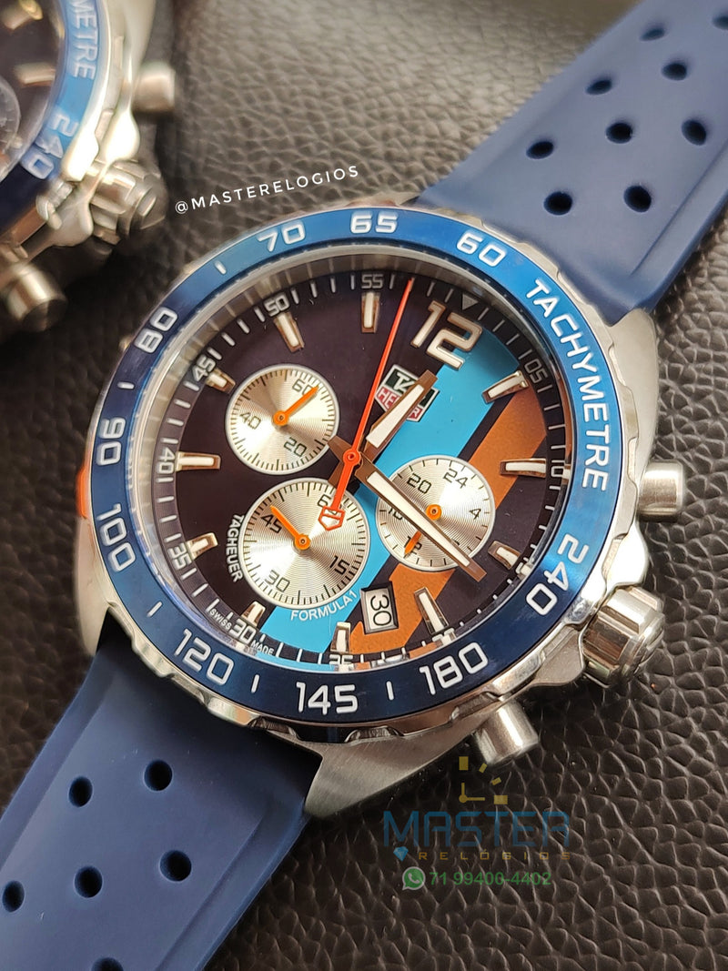 Tag Heuer Pulseira Borracha Caz1010