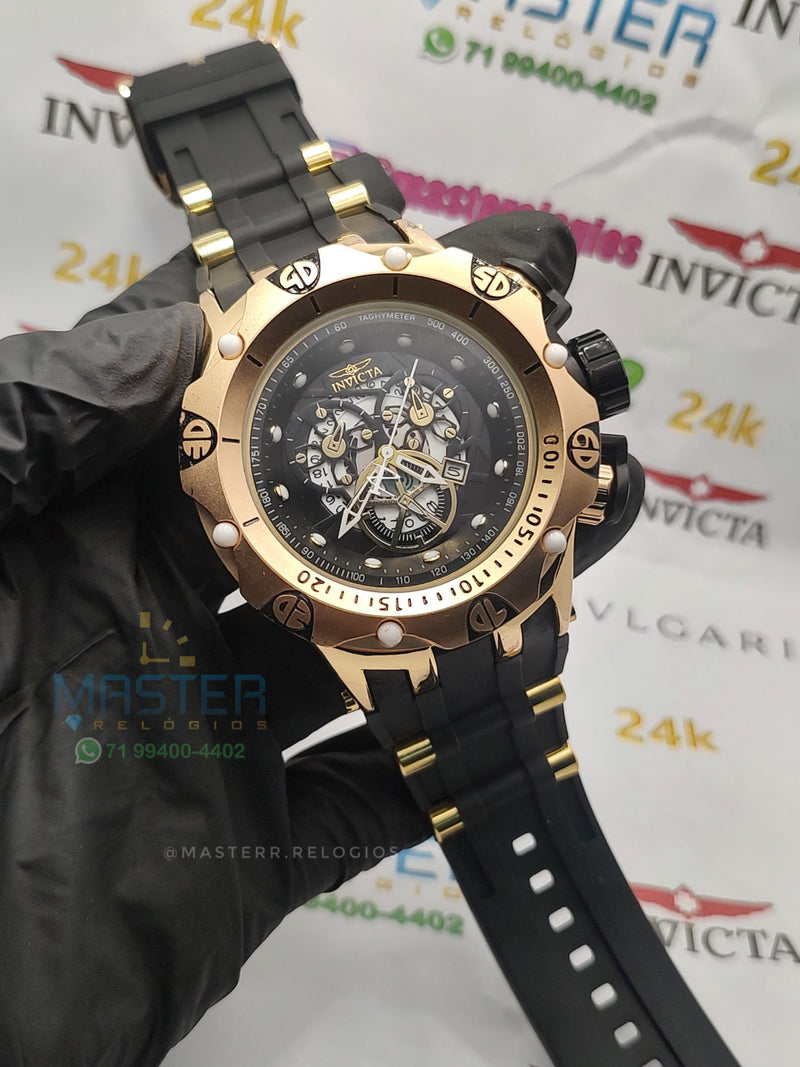 Invicta Hibrid pulseira borracha AA