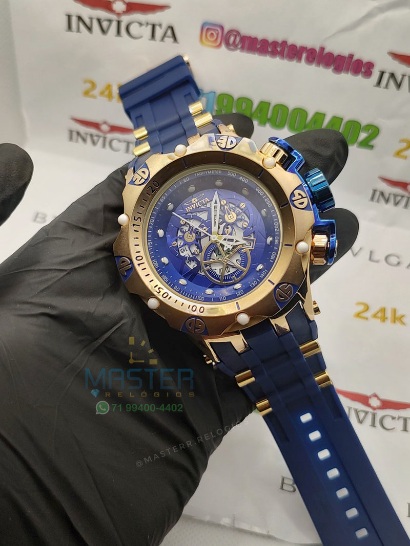 Invicta Hibrid pulseira borracha AA