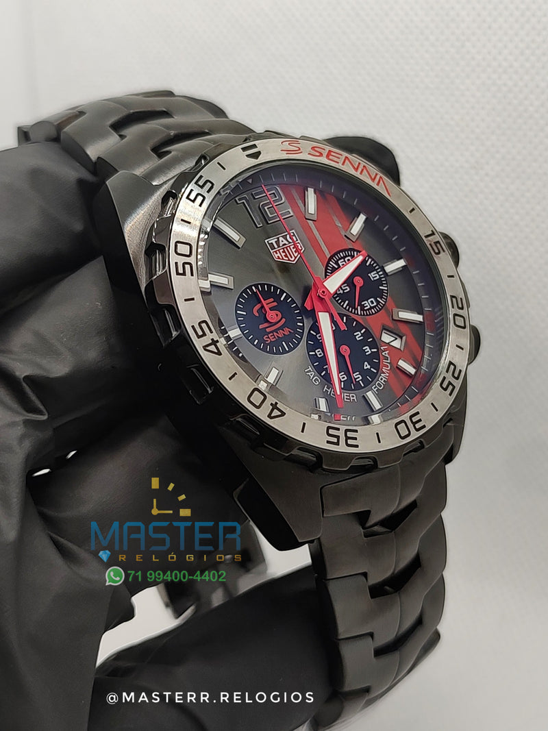 Tag Heuer F1 Senna Preto