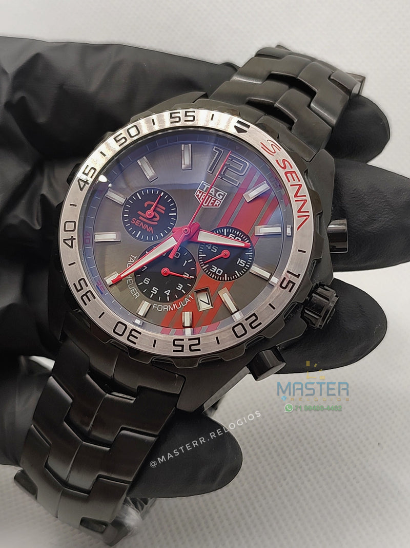 Tag Heuer F1 Senna Preto