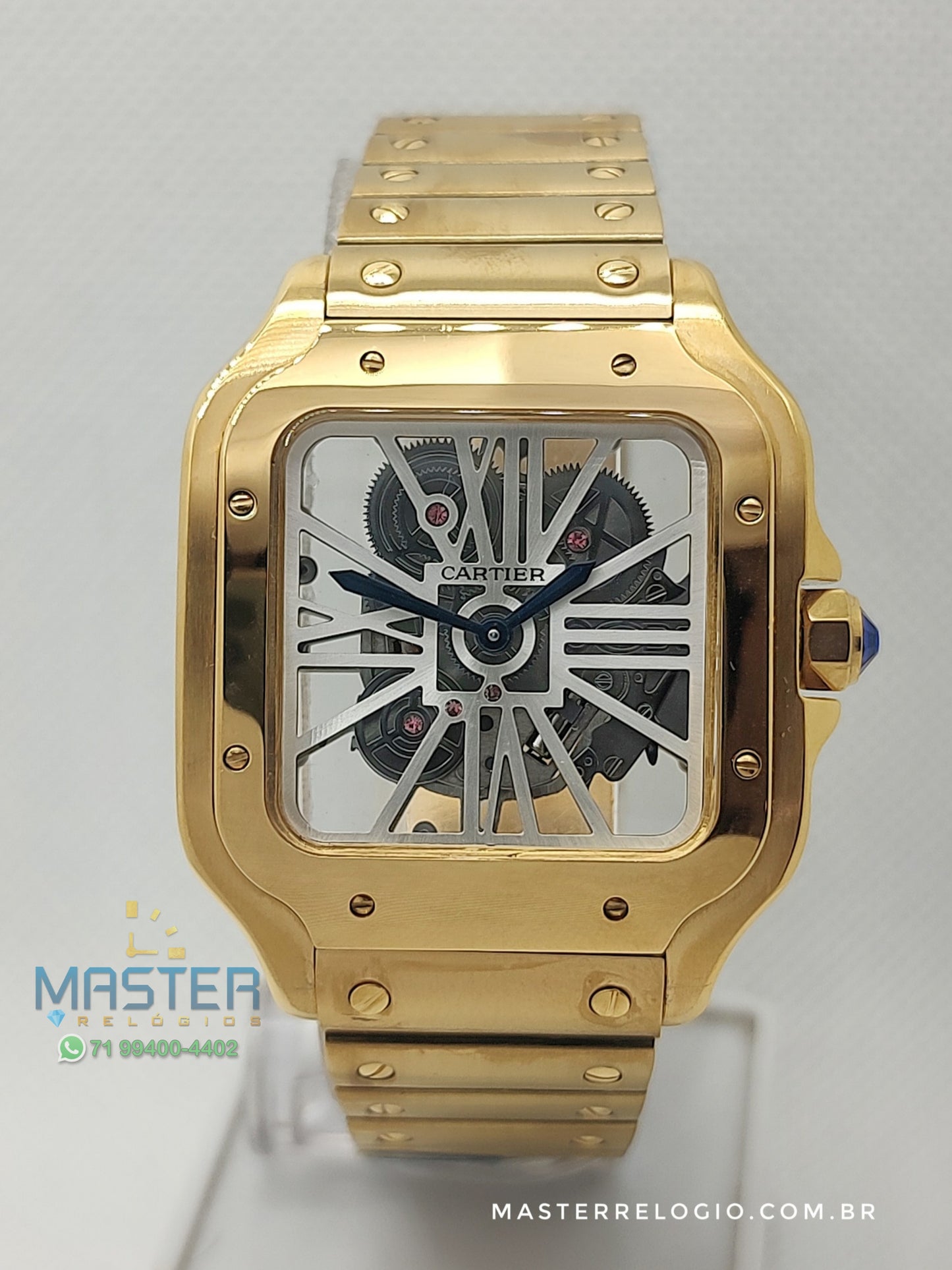 Cartier Santos Skeleton