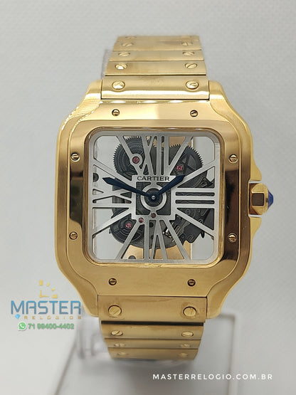 Cartier Santos Skeleton