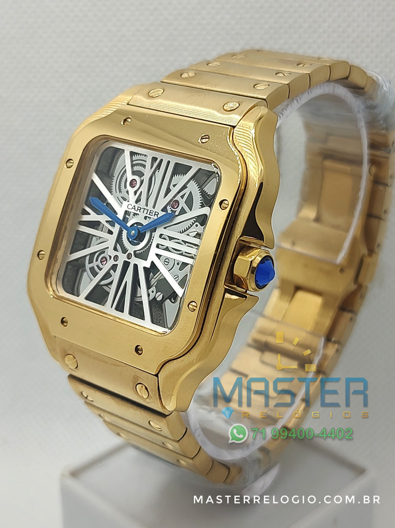 Cartier Santos Skeleton