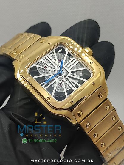 Cartier Santos Skeleton