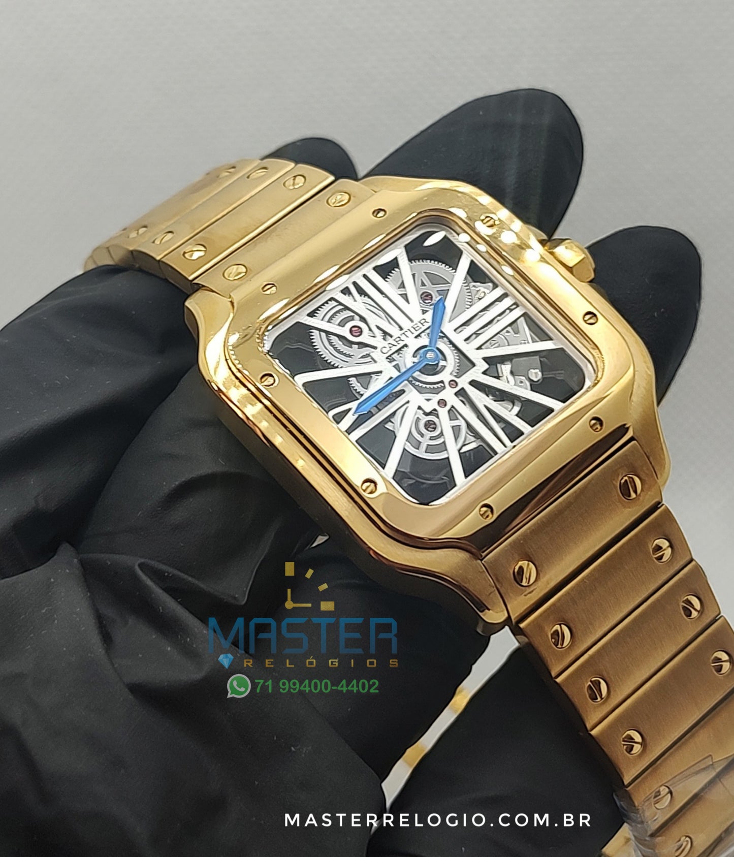 Cartier Santos Skeleton