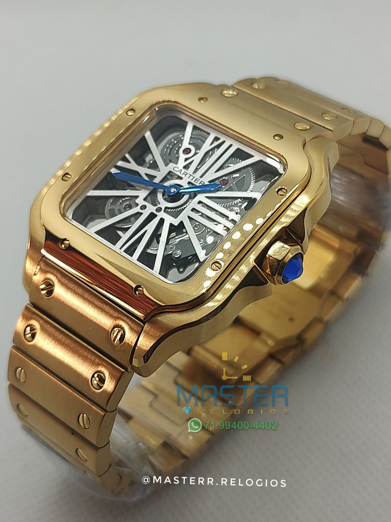 Cartier Santos Skeleton