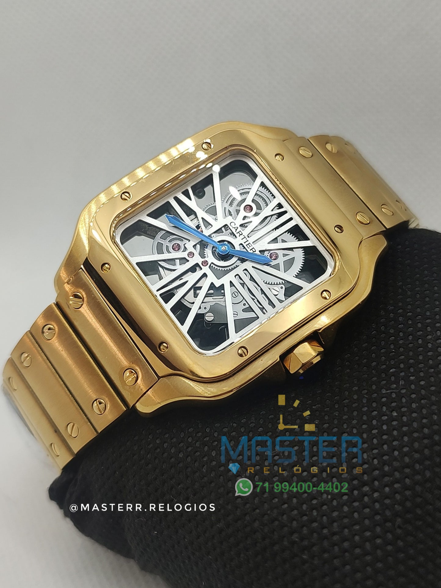 Cartier Santos Skeleton