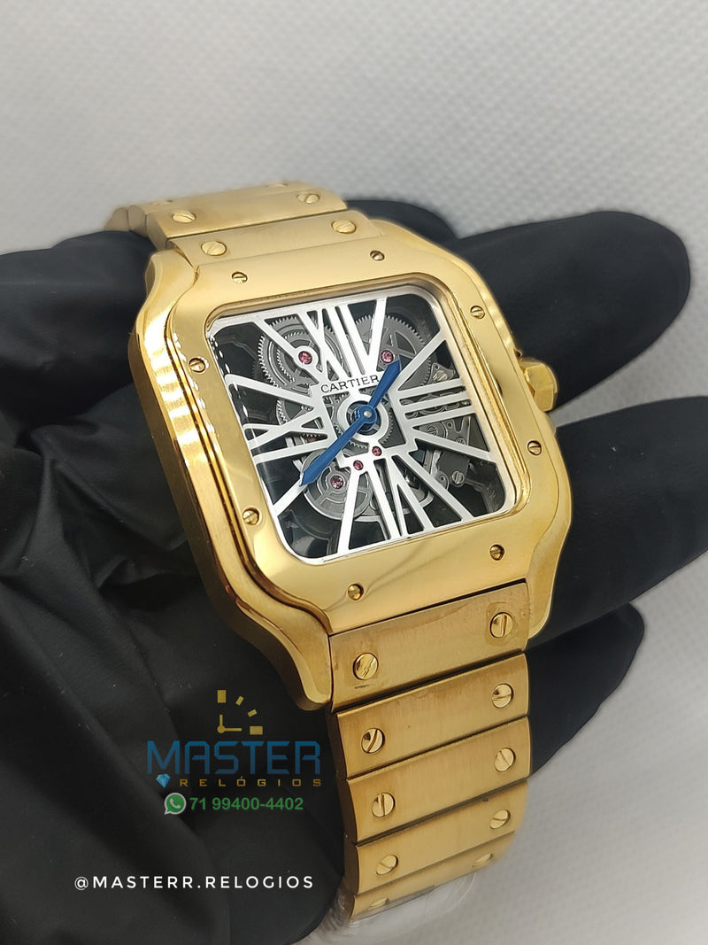 Cartier Santos Skeleton