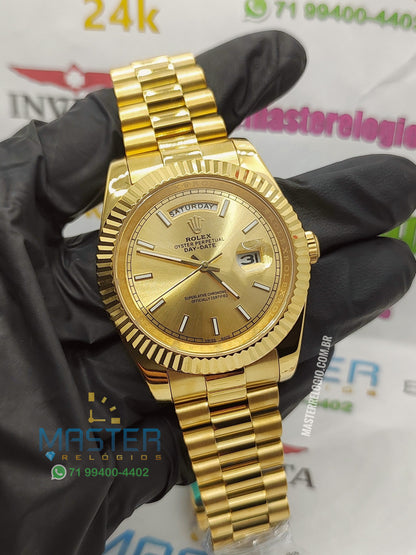Rollex Day-Date 40mm Dourado