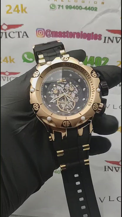 Invicta Hibrid pulseira borracha AA