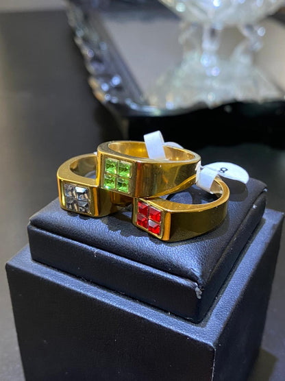 Diversos Anéis banhados a ouro