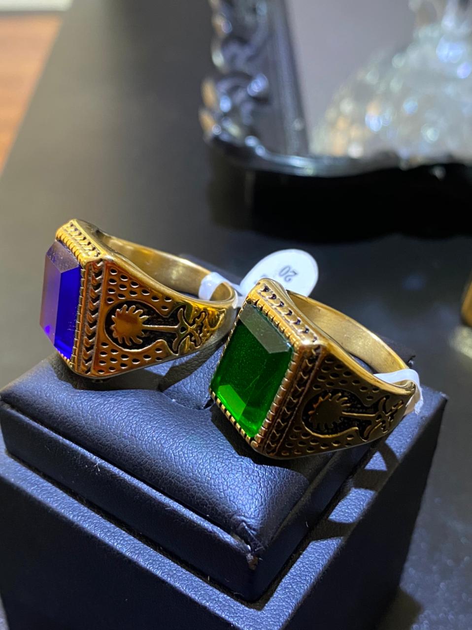 Diversos Anéis banhados a ouro