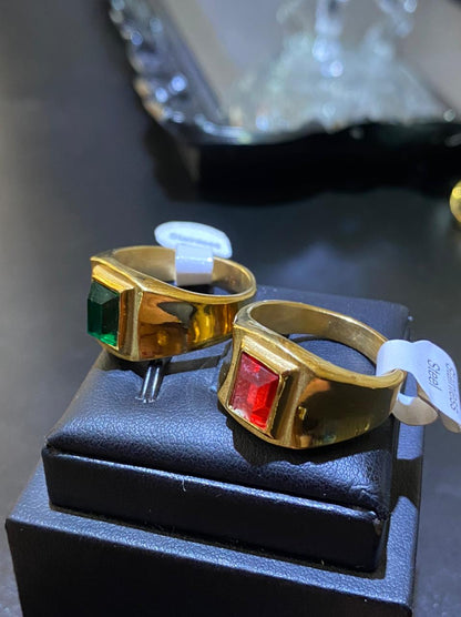 Diversos Anéis banhados a ouro