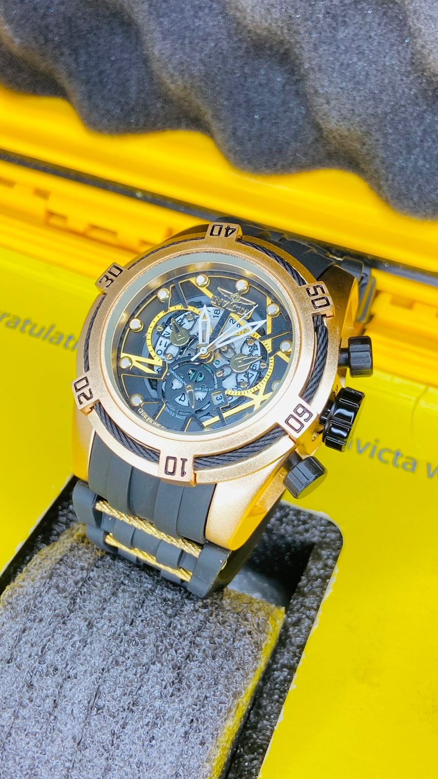 Zeus AA pulseira de borracha