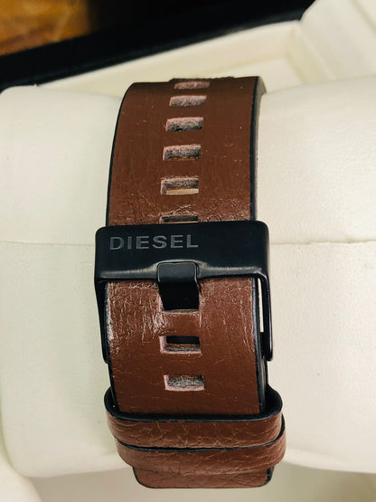 Diesel camaleão pulseira de couro