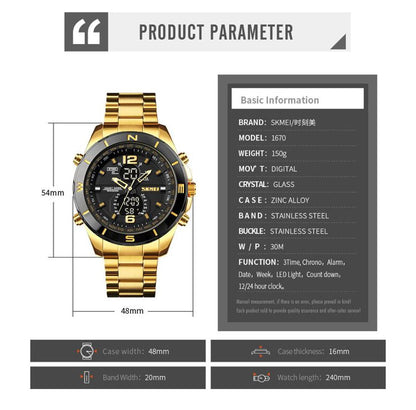 Relógio Skmei Dual time