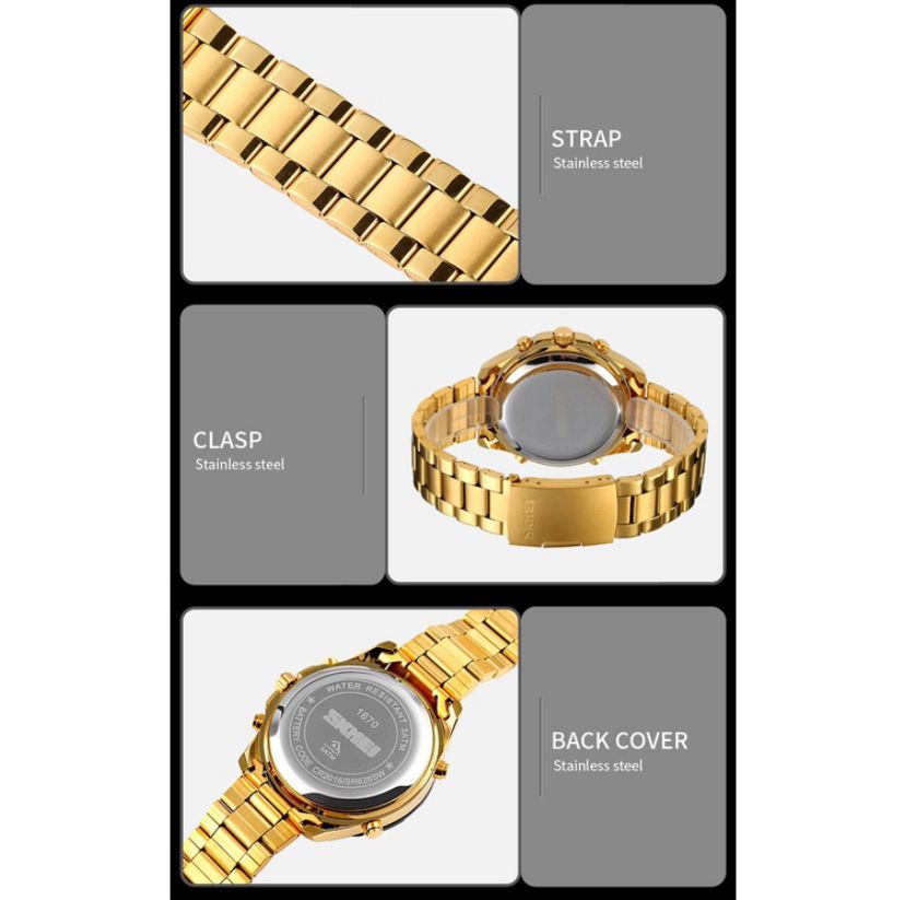 Relógio Skmei Dual time