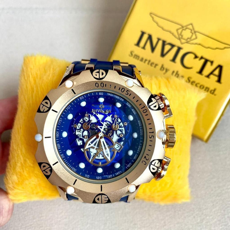 Invicta Hibrid pulseira borracha AA