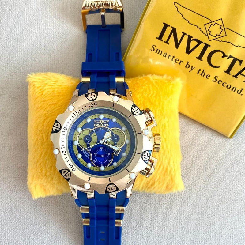 Invicta Hibrid pulseira borracha AA