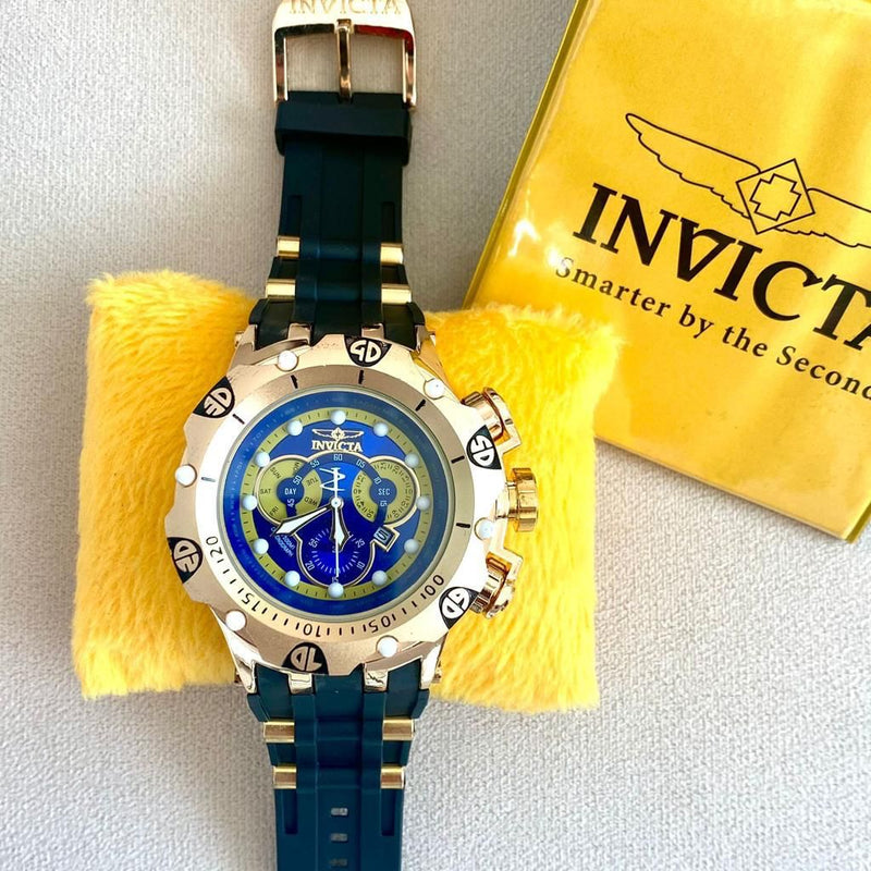 Invicta Hibrid pulseira borracha AA