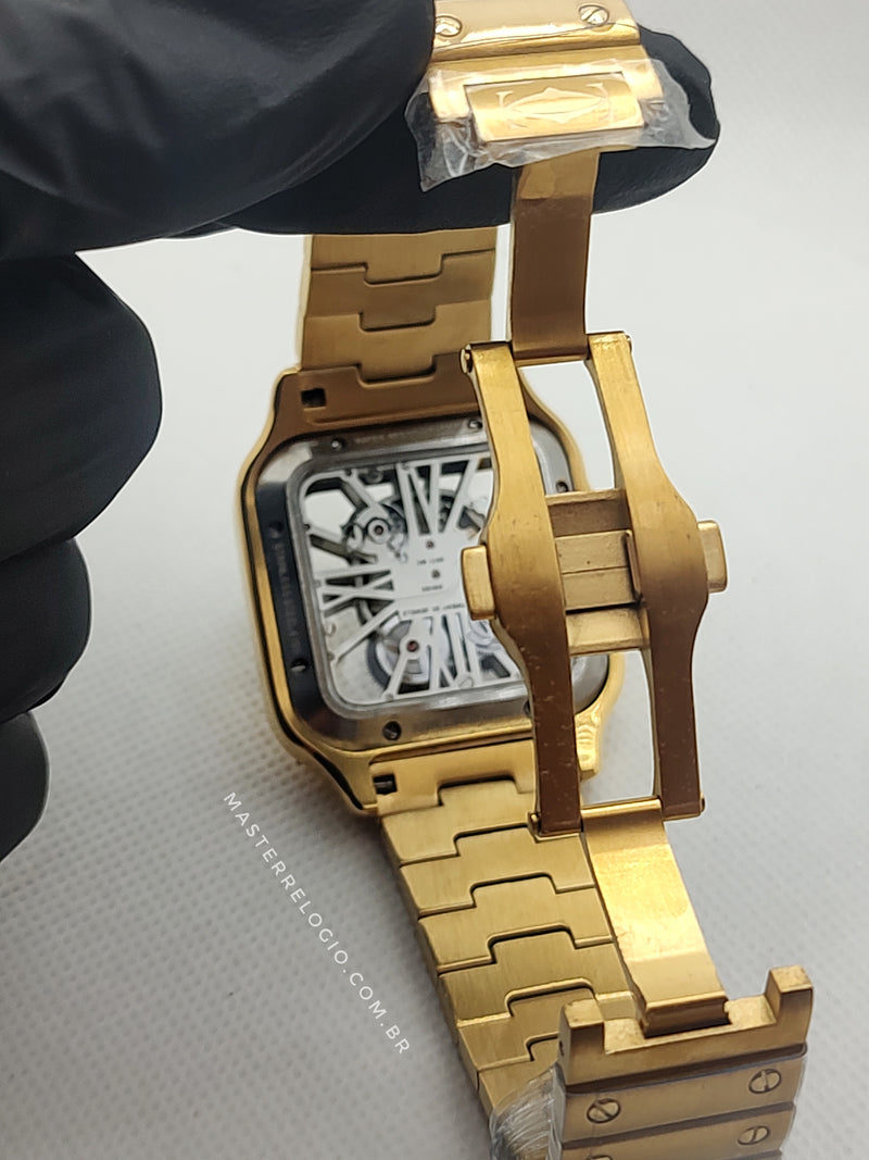 Cartier Santos Skeleton