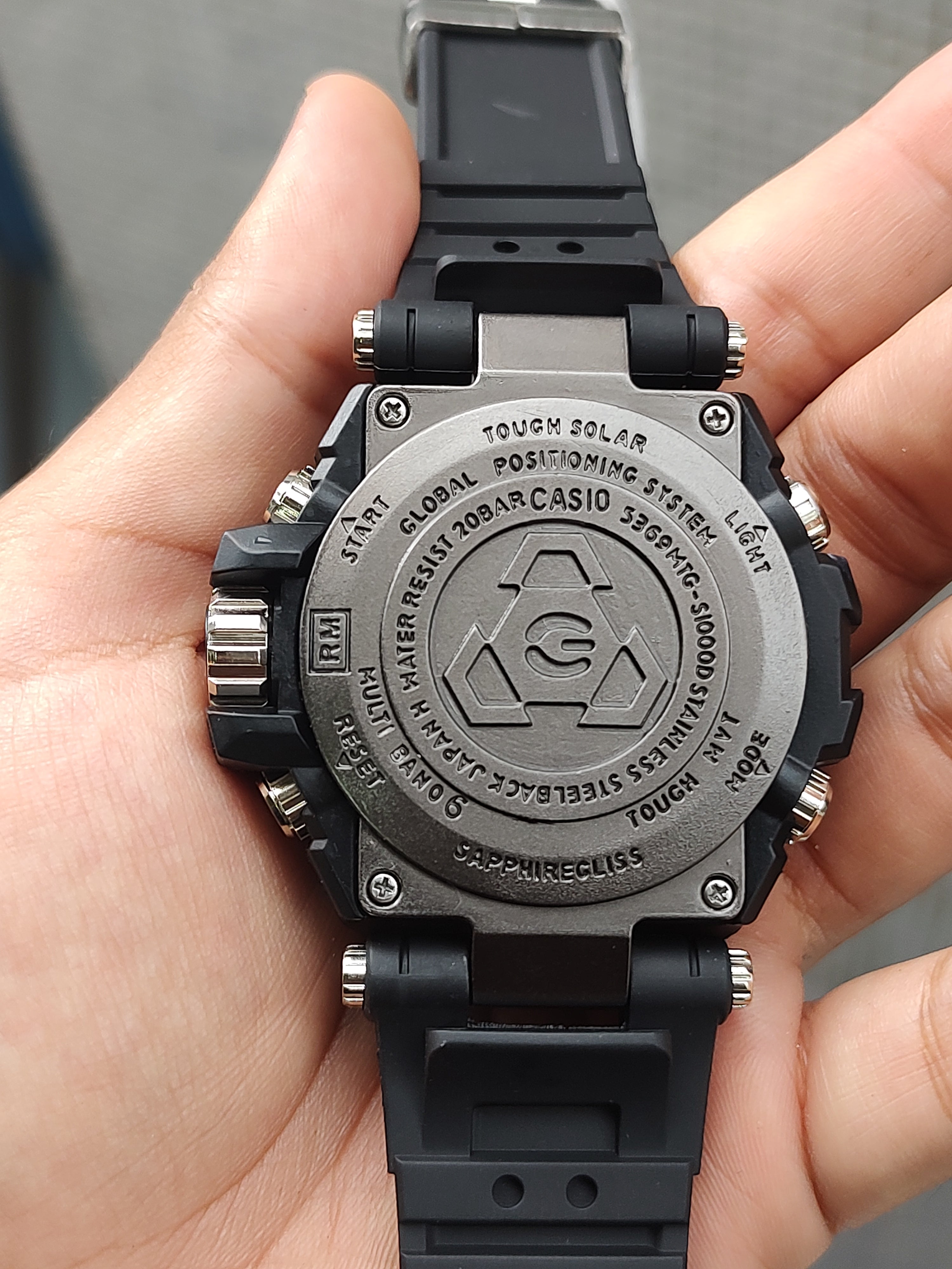 G-shock Aço Escovado 5369 – MasterRelogios