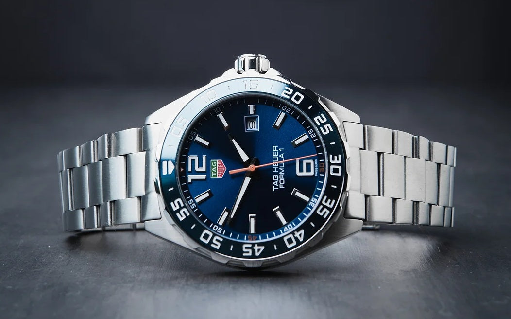 Tag Heuer F1 bisel azul