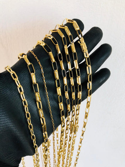 Correntes de moeda antiga