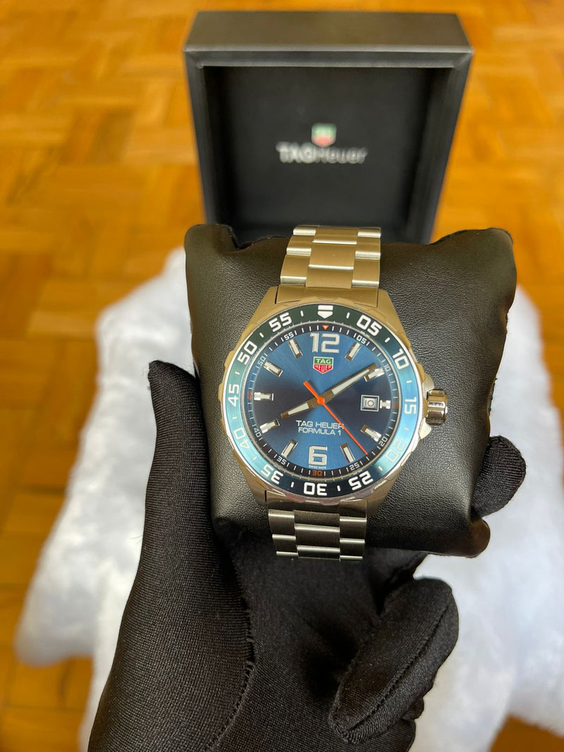 Tag Heuer F1 bisel azul