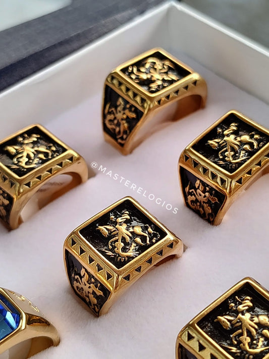 Anel São Jorge Dragão