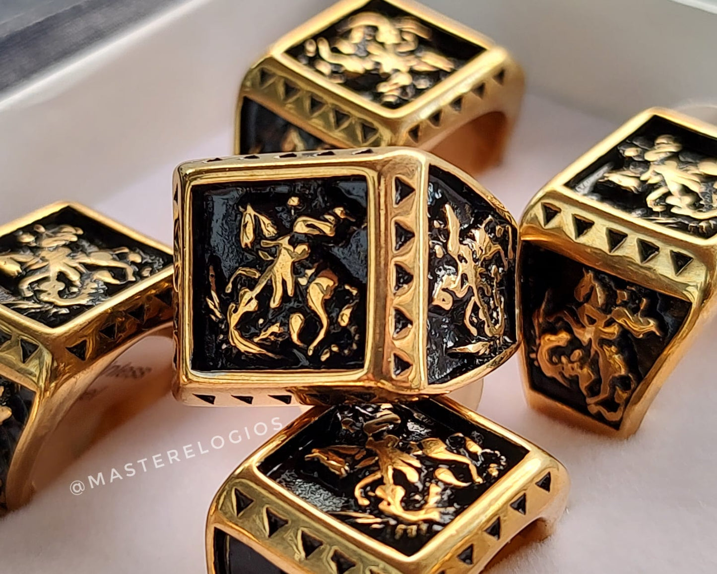 Anel São Jorge Dragão