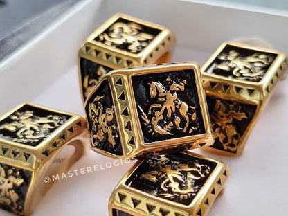 Anel São Jorge Dragão