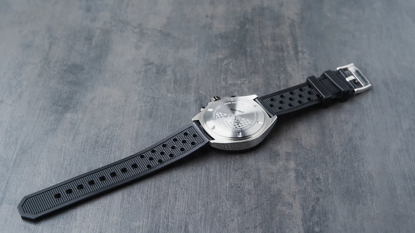 Tag Heuer F1 Cronógrafo pulseira borracha