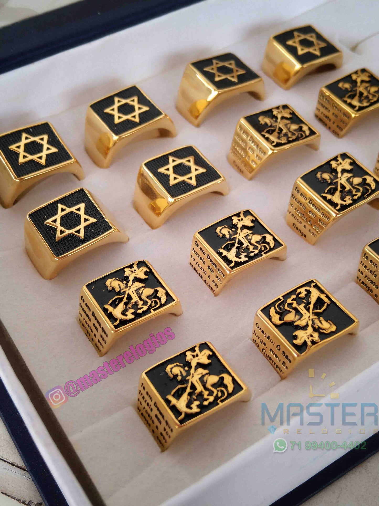 Anel São Jorge Dragão